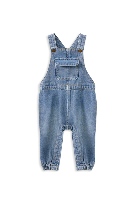 Light Wash Denim Overall