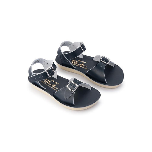 Sun-San Surfer Hook & Loop (Velcro Strap) Sandal - Navy