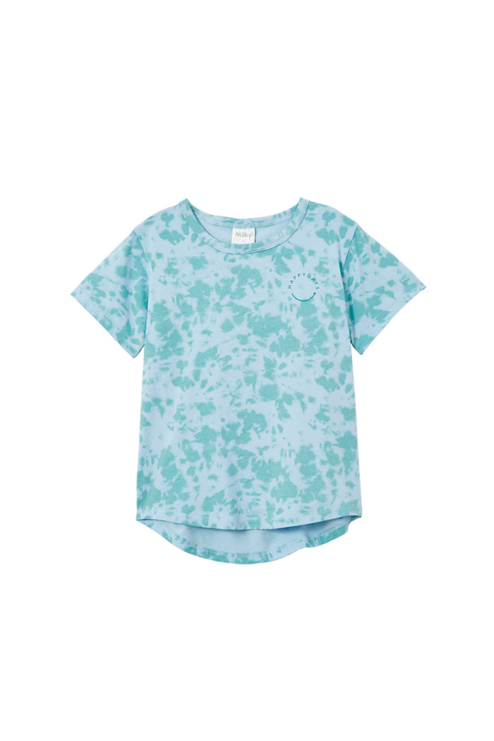 Green Tie Dye Tee