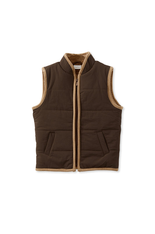 Chocolate Sherpa Vest