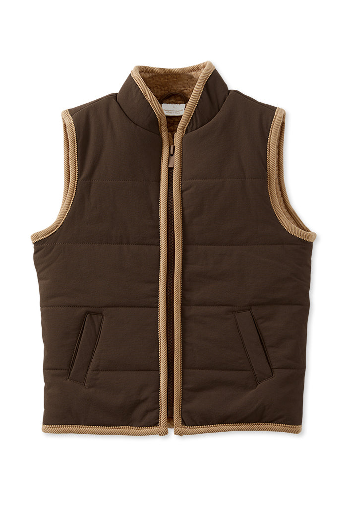 Chocolate Sherpa Vest