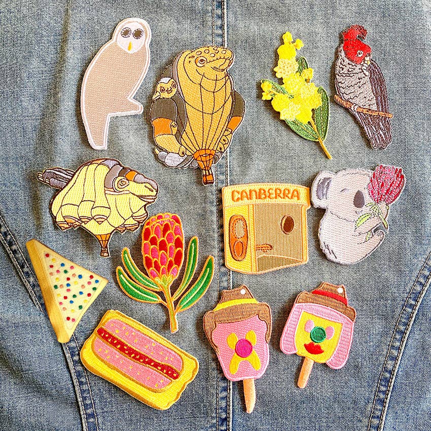 Roller Skate Embroidered Patch