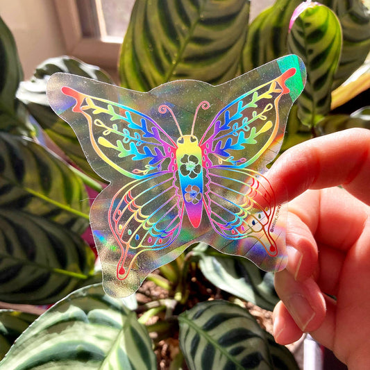 SUNCATCHER Rainbow Butterfly | Rainbow Suncatcher