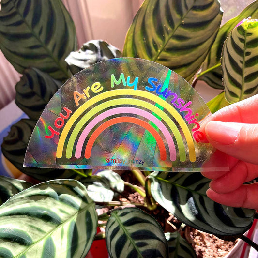 SUNCATCHER You Are My Sunshine | Rainbow Suncatcher