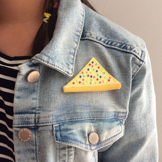 Fairy Bread Embroidered Patch