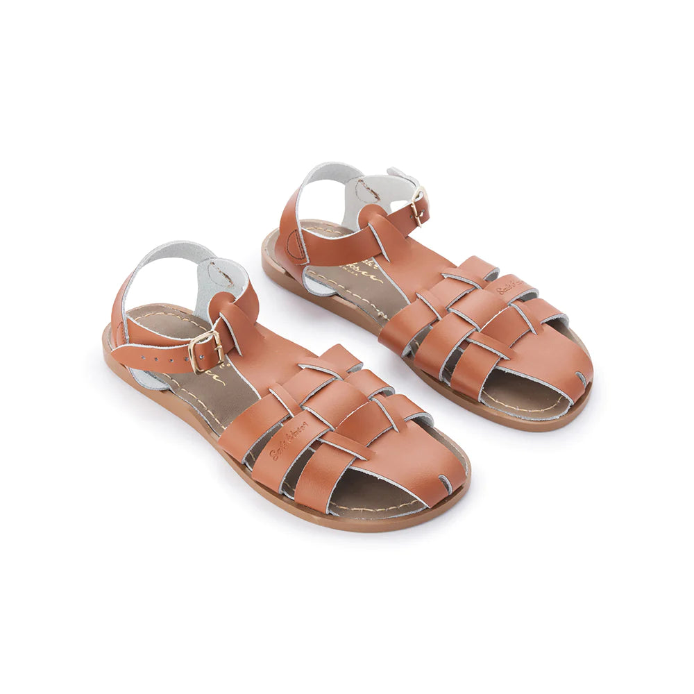 Ladies Shark Tan Sandal