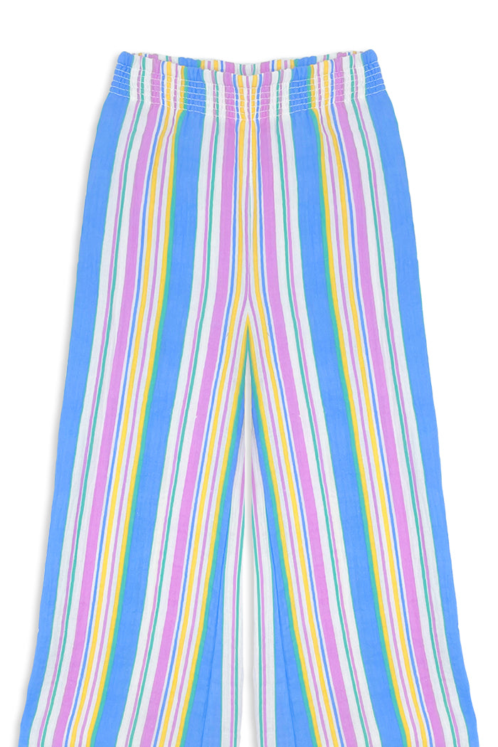 Crinkle Stripe Culotte