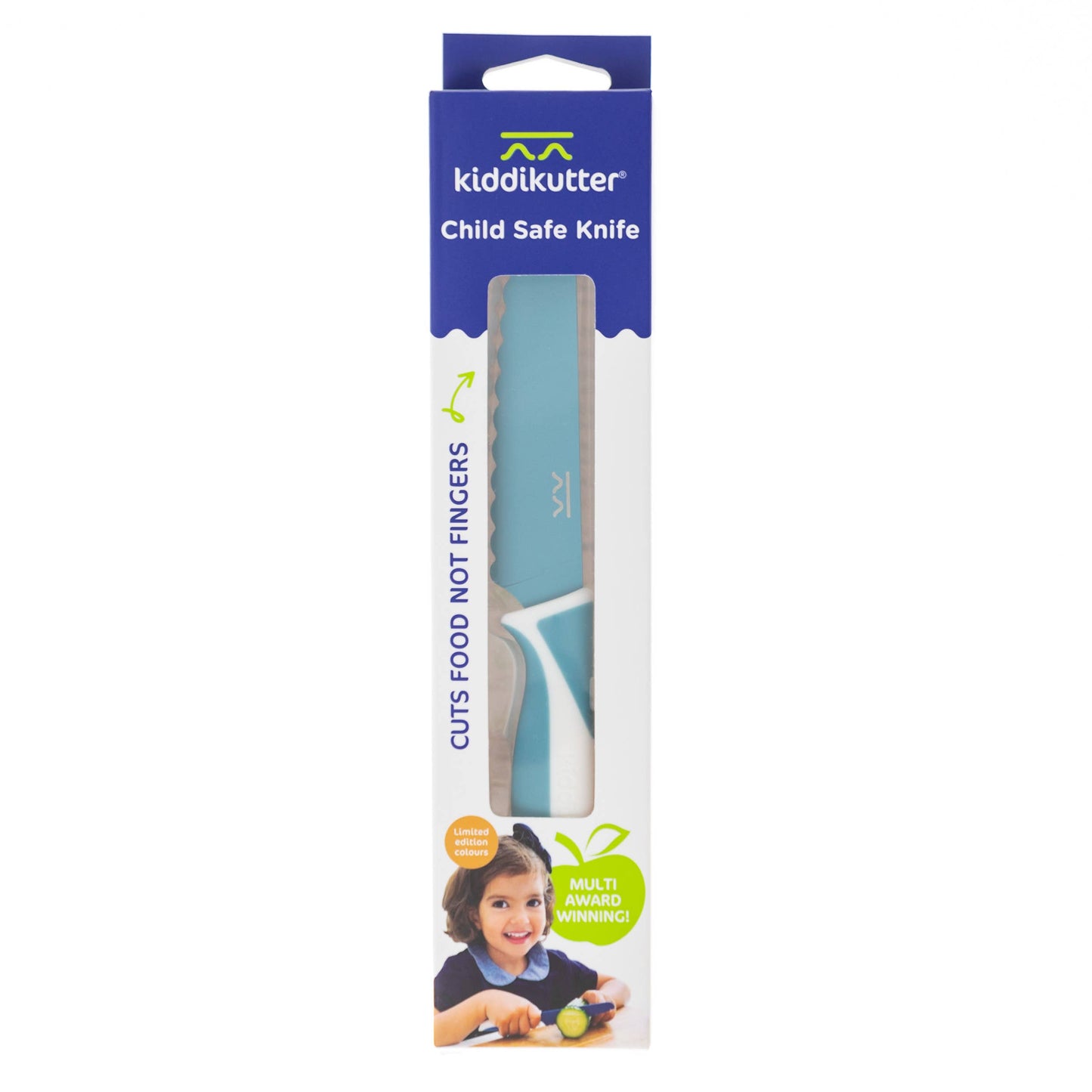 Sky Blue KiddiKutter Child Safe Knife