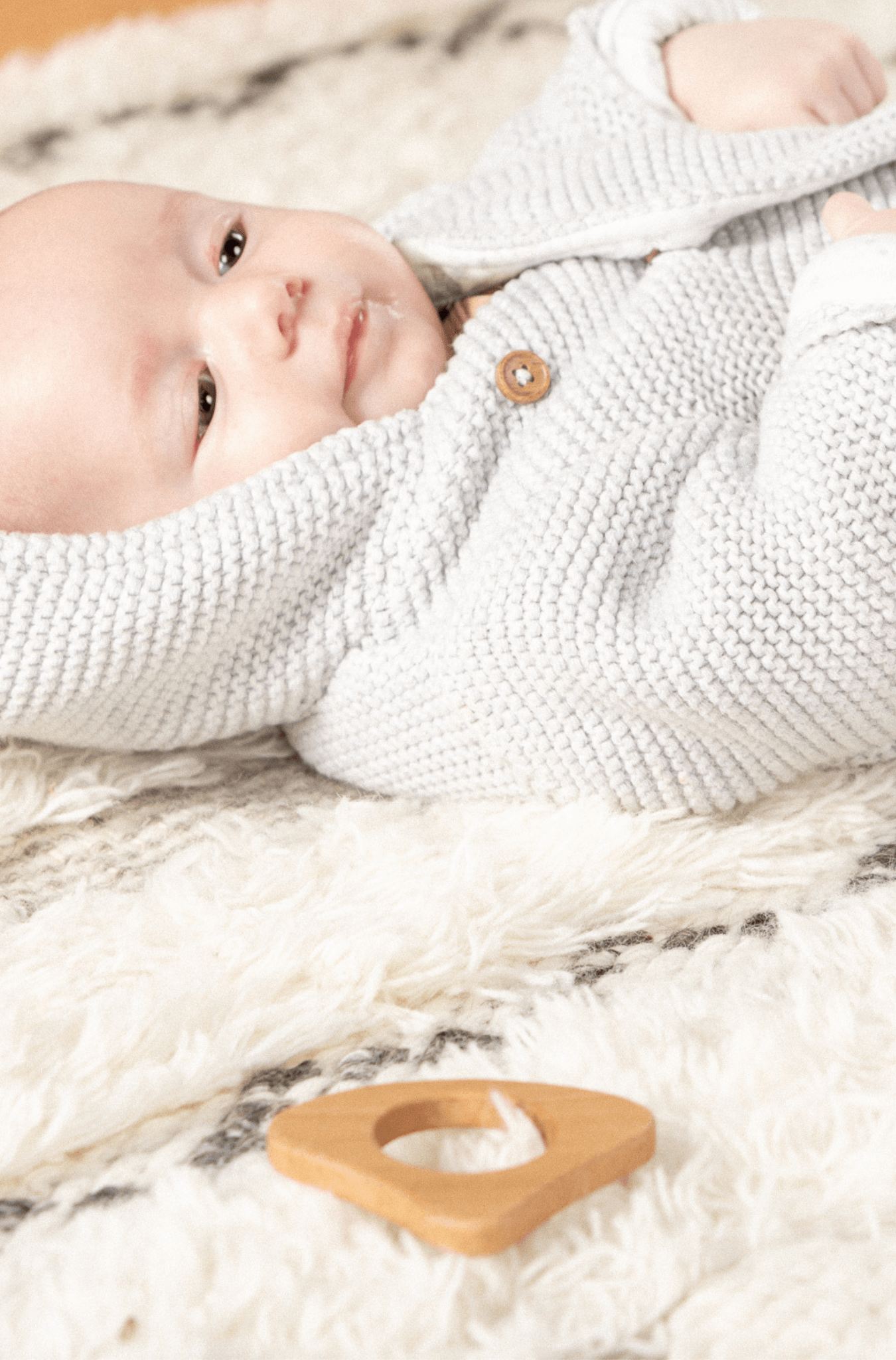 Wooden Triangle Teether