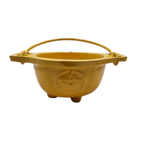 Yellow Pentagon Cauldron Without Lid