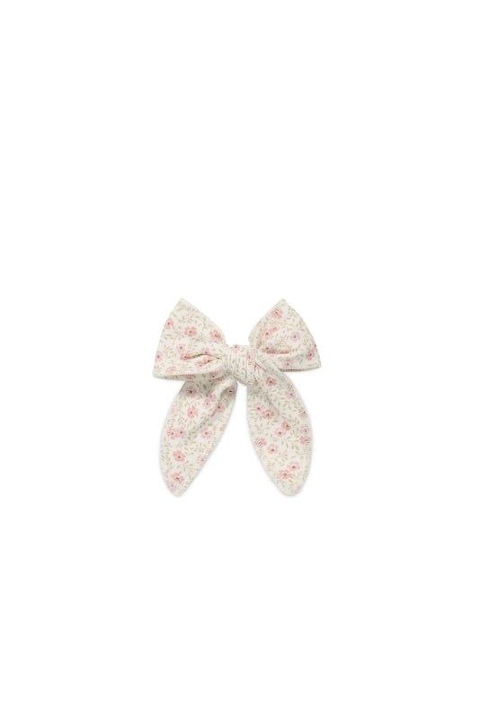 Organic Cotton Bow - Emmy Egret