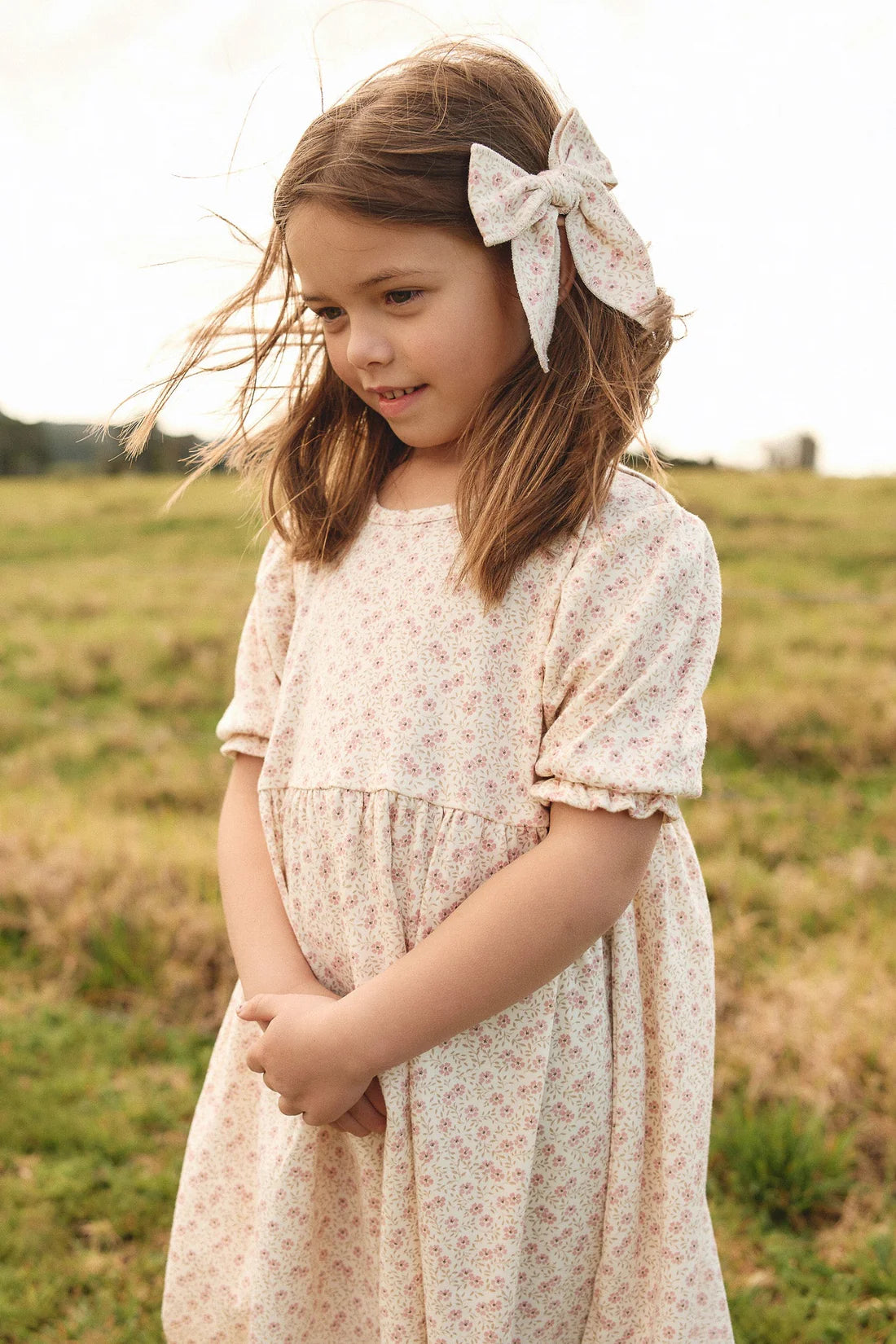 Organic Cotton Penny Dress - Emmy Egret