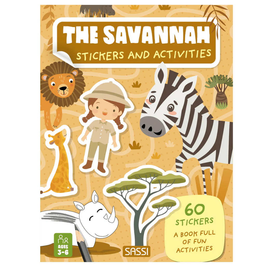 Stickers and Activities Book - The Savannah