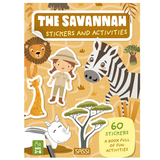 Stickers and Activities Book - The Savannah