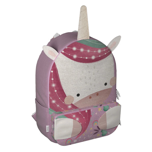 Sassi A4 Junior Recycled Backpack - Sparkly The Unicorn