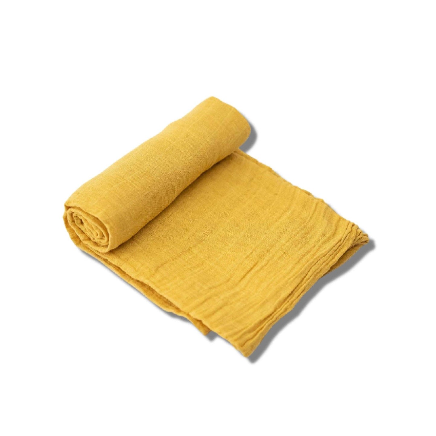 Organic Cotton + Bamboo Muslin Swaddles - Assorted Colours