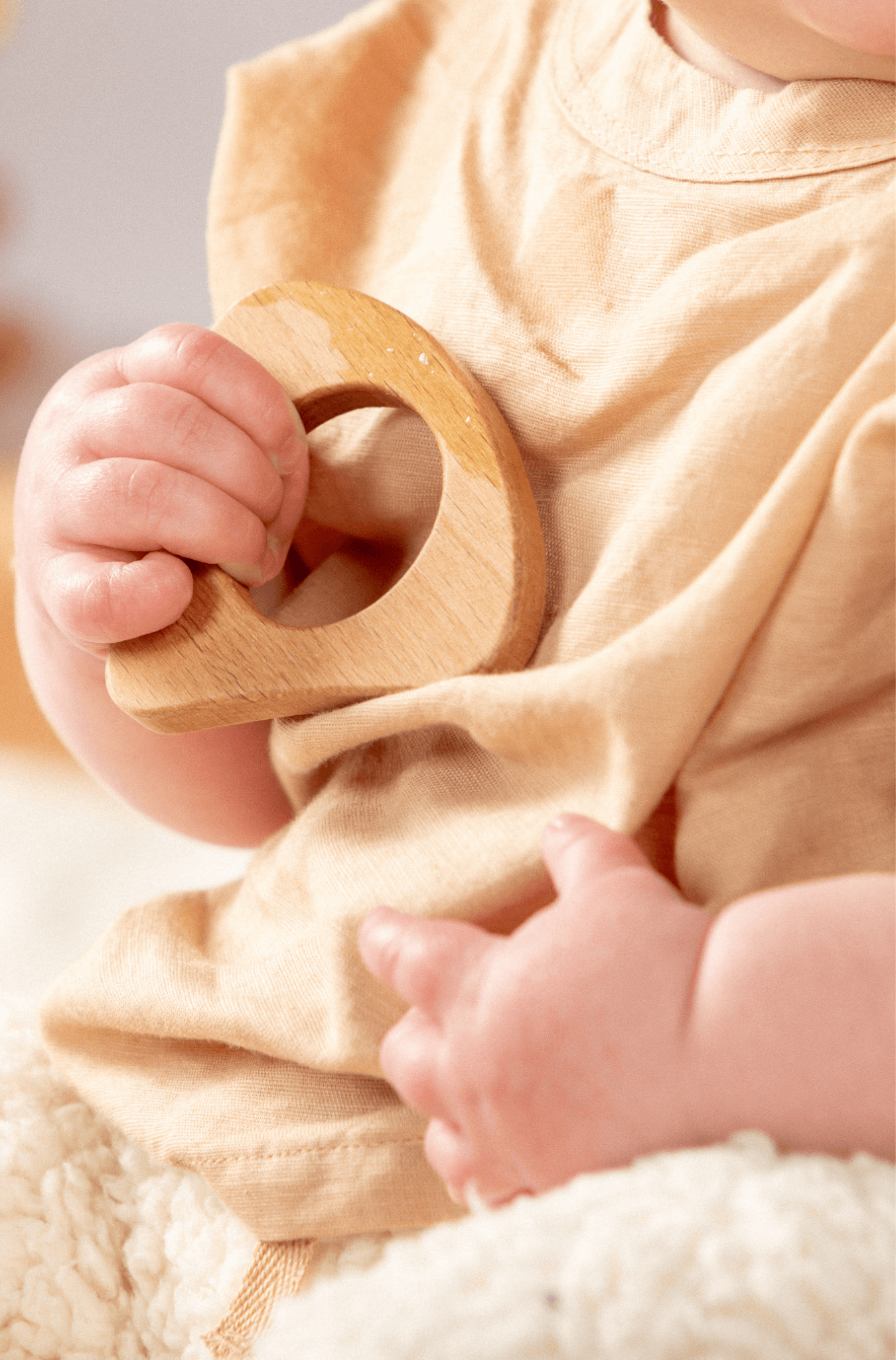 Wooden Triangle Teether