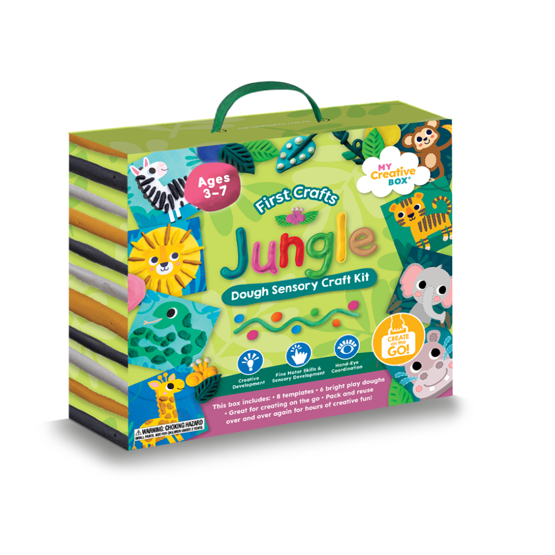 First Crafts Jungle Dough Sensory Craft Box