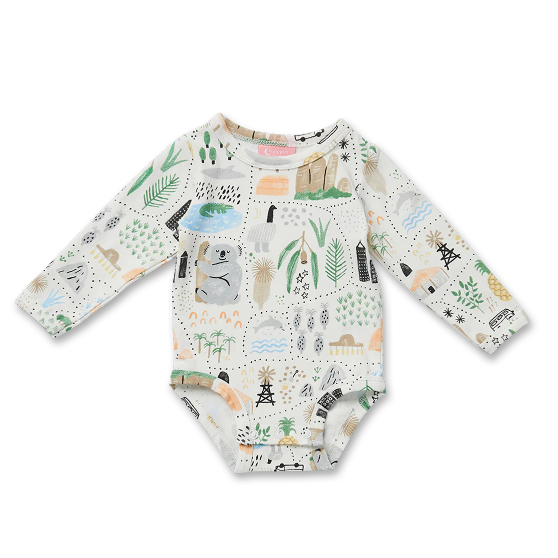 Big Adventures Long Sleeve Bodysuit