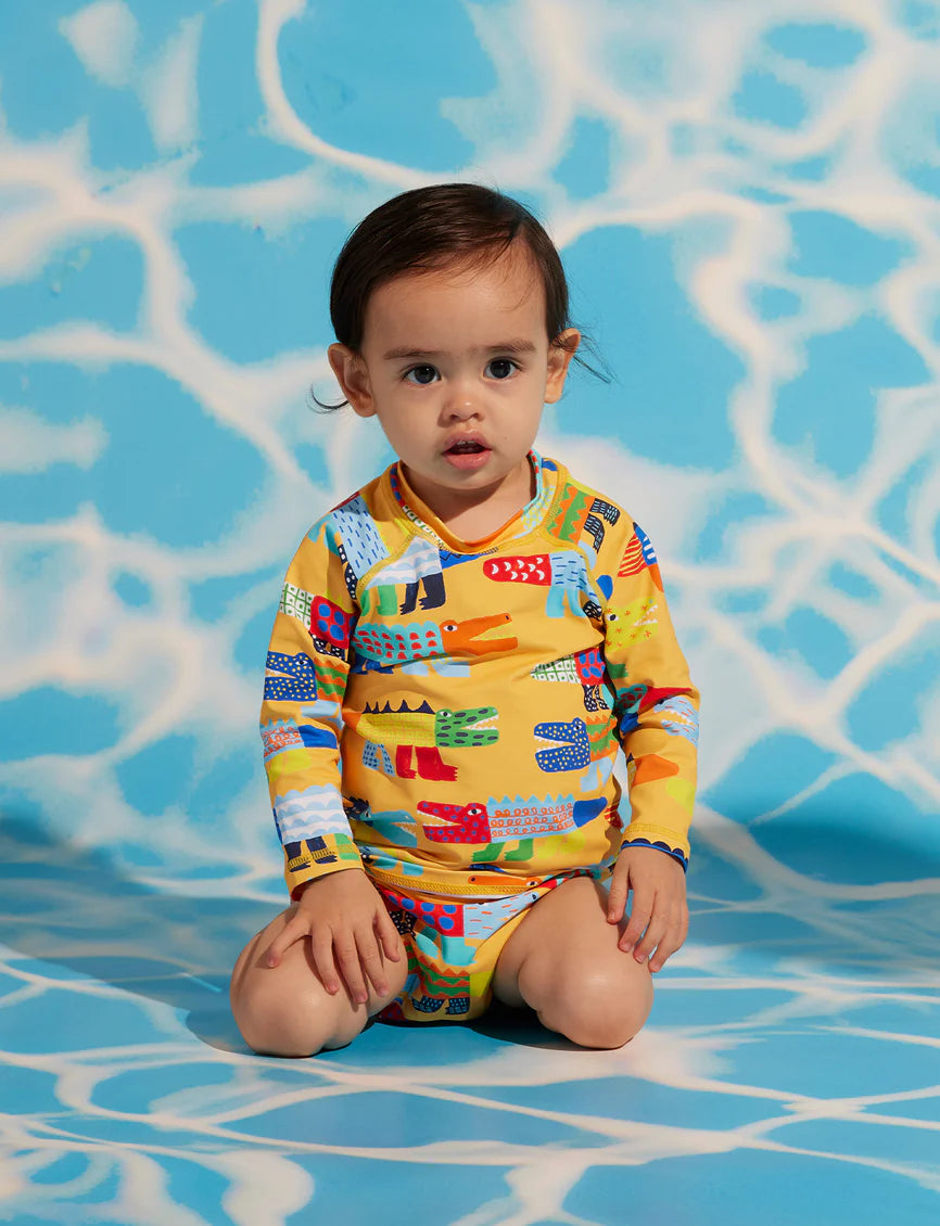 Chomp Long Sleeve Rash Vest