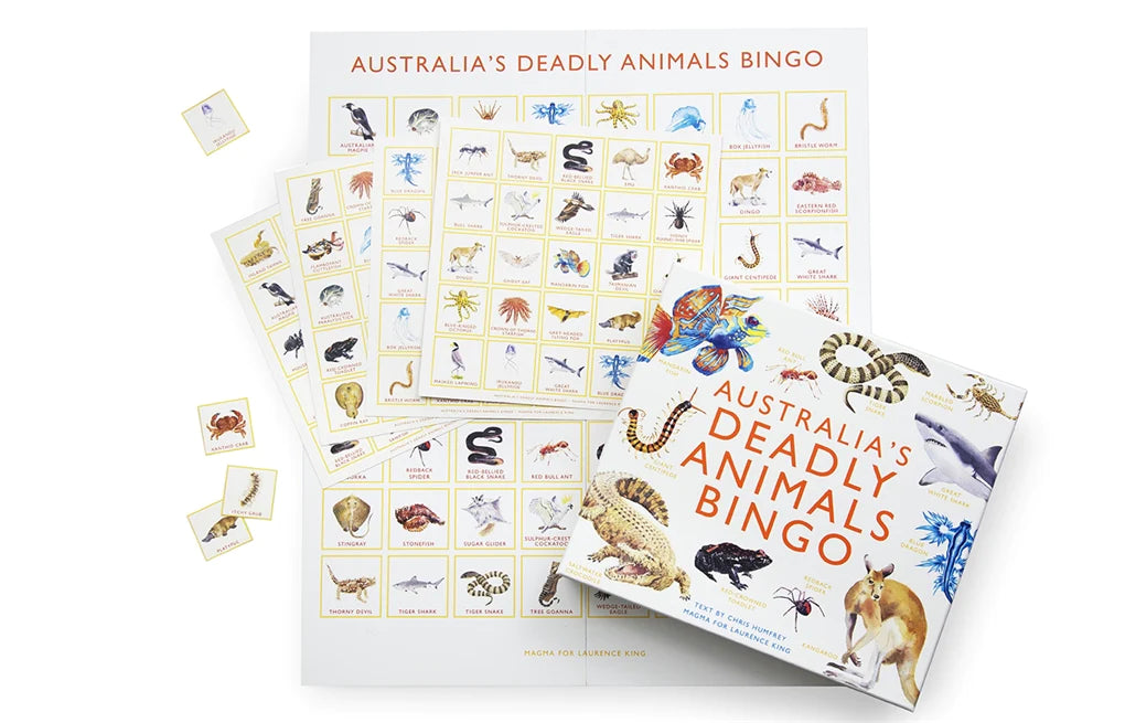 Australia's Deadly Animals Bingo