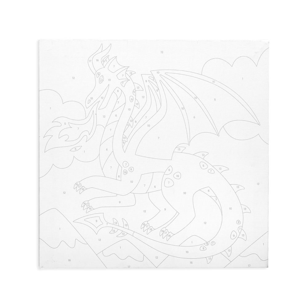 Dragon Paint By Numbers