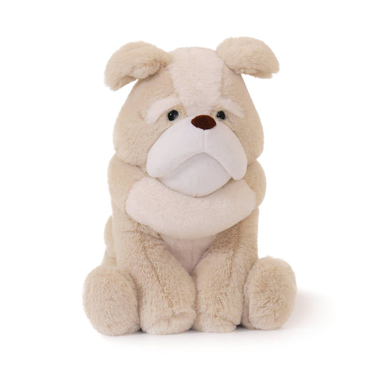 Boris Bulldog Soft Toy (Vegan Angora) 10"/ 26cm