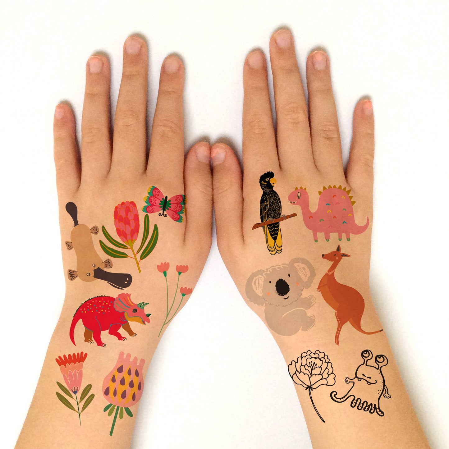 Christmas Elements Temporary Tattoos