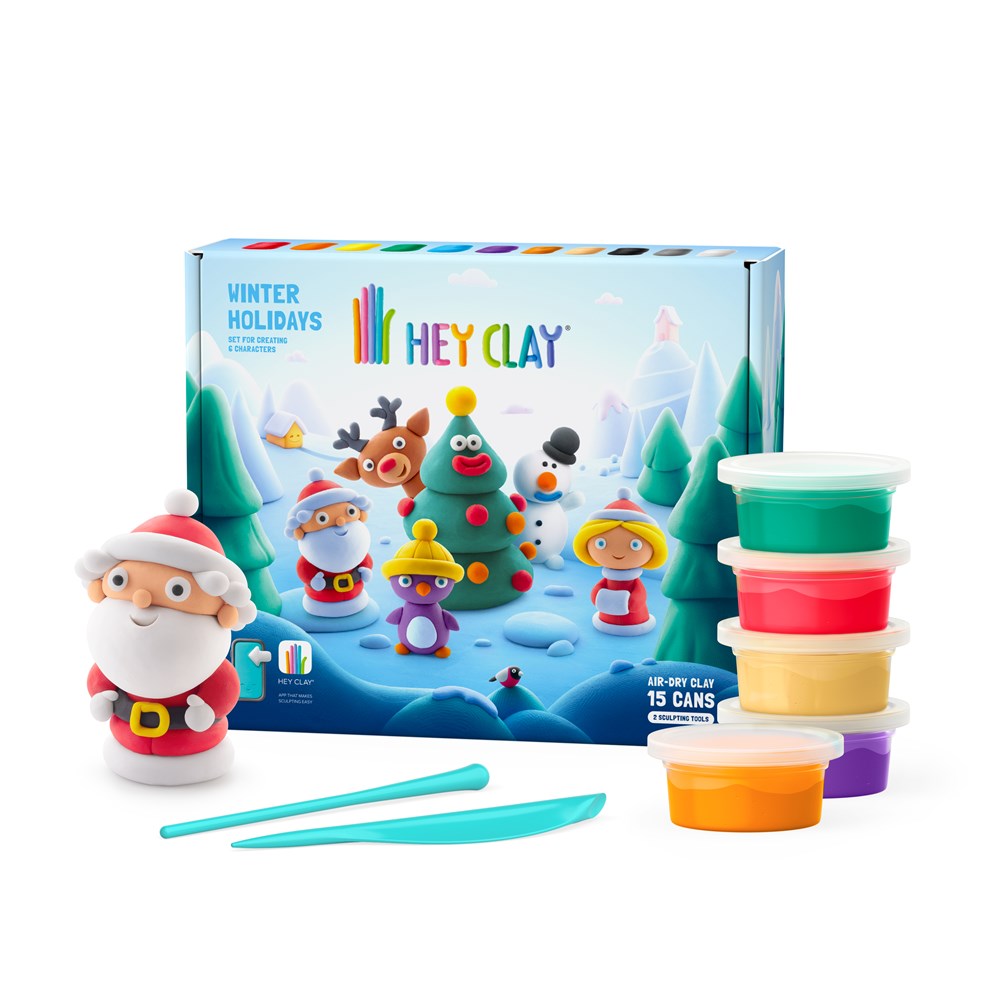 Hey Clay Winter Holidays Set - 15 Cans