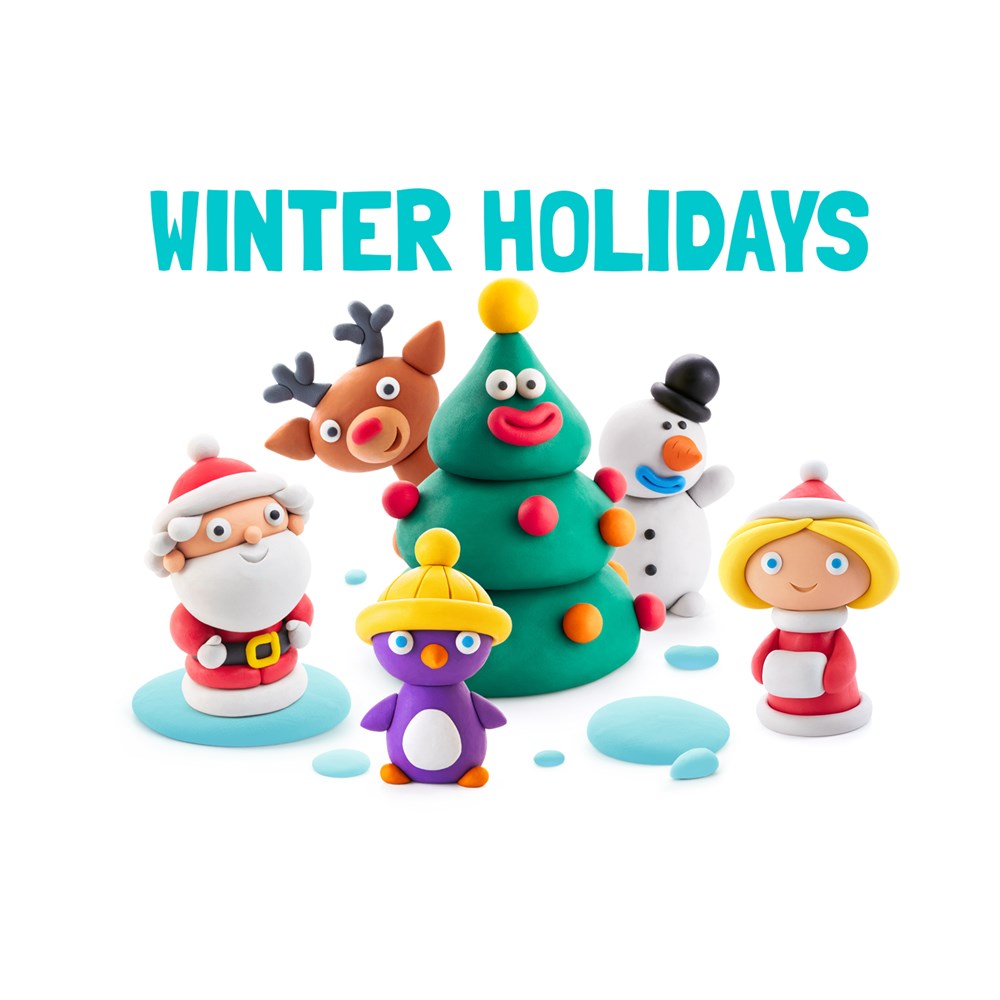 Hey Clay Winter Holidays Set - 15 Cans