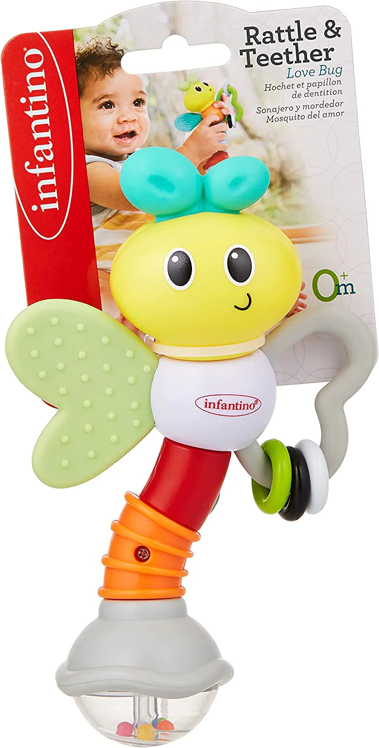 Love Bug Rattle & Teether