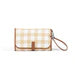 Change Mat Clutch - Beige Gingham