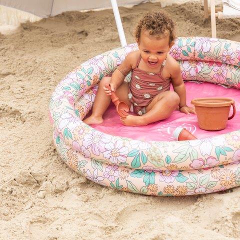 Pink Blossom Inflatable Kids Pool - 60 cm