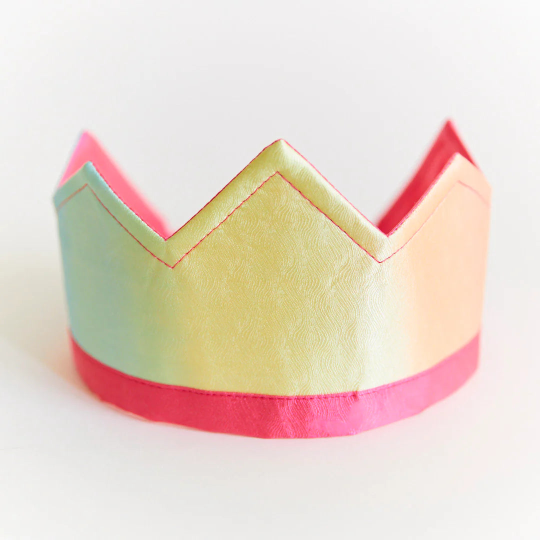 Rainbow Silk Crown