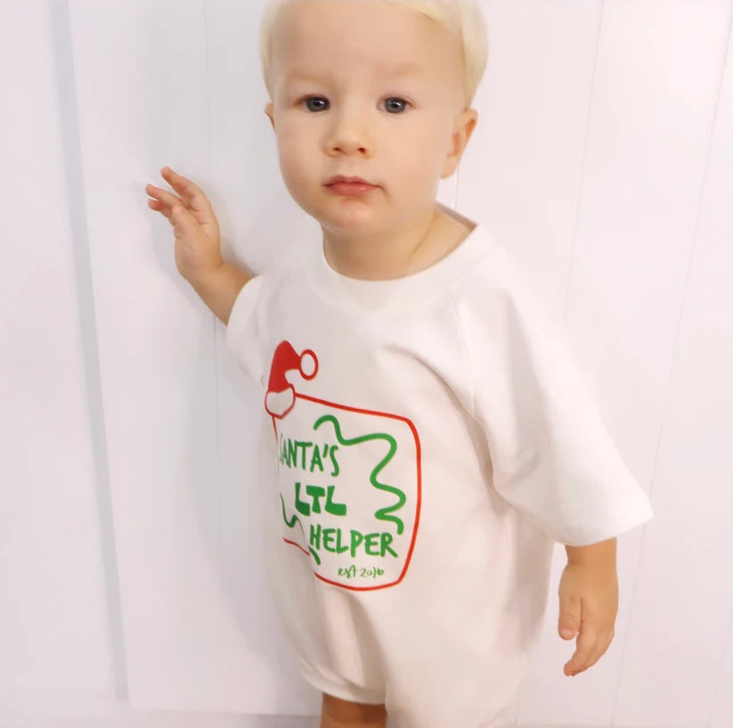 Santa’s LTL Helper Romper