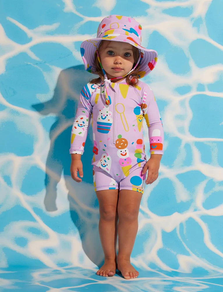 Sundae Fun Day Long Sleeve Super Rash Suit