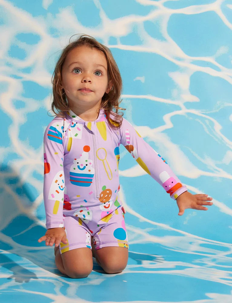 Sundae Fun Day Long Sleeve Super Rash Suit