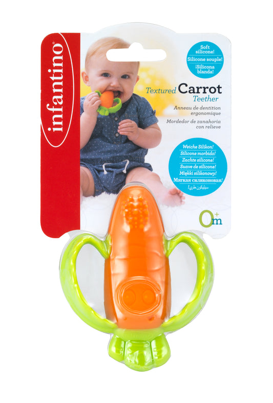 Textured Carrot Teether