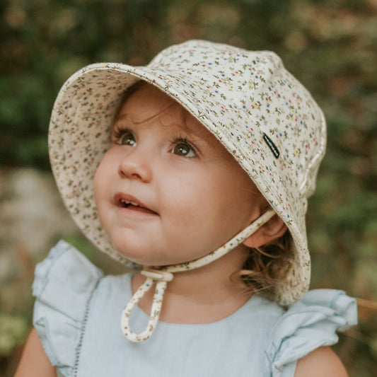 Toddler Bucket Sun Hat - Floral Charlotte