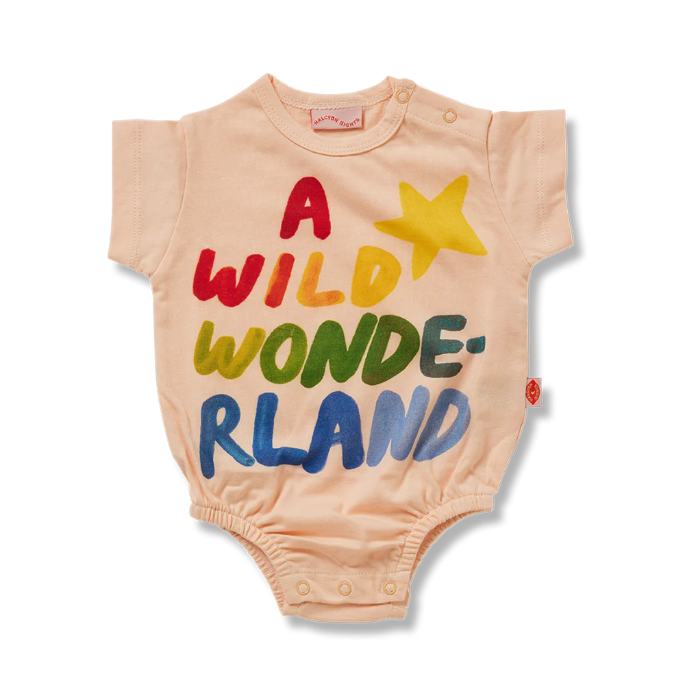 Wild Wonderland Short Sleeve Bodysuit - Lucky Last! (Size 3-6m)