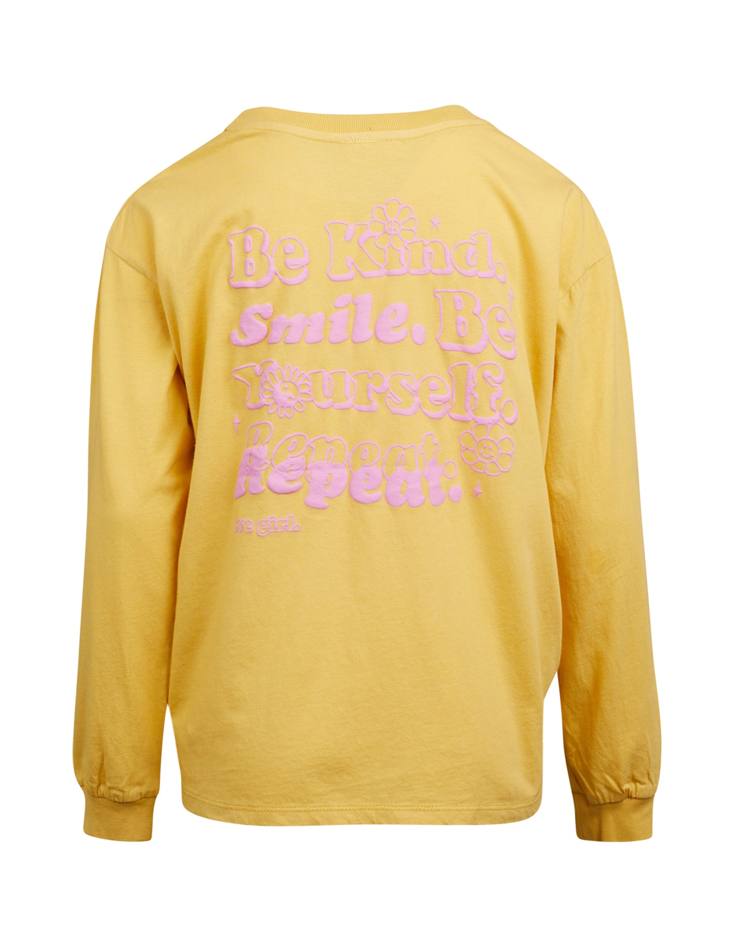 Repeat Long Sleeve Tee in Yellow - Lucky Last! (Size 10)