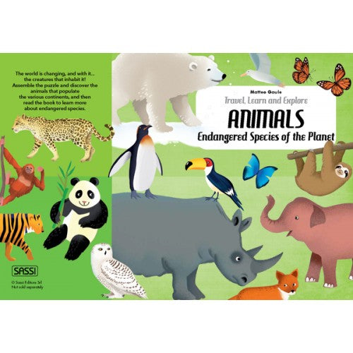 Earth's Endangered Species Puzzle - 205pcs