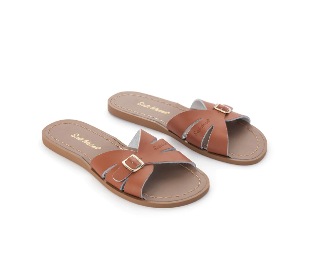 Salt Water Women's Classic Slide in Tan