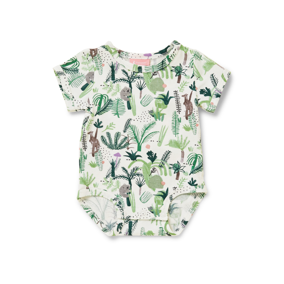 Fern Gully Short Sleeve Bodysuit