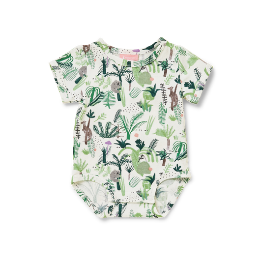 Fern Gully Short Sleeve Bodysuit