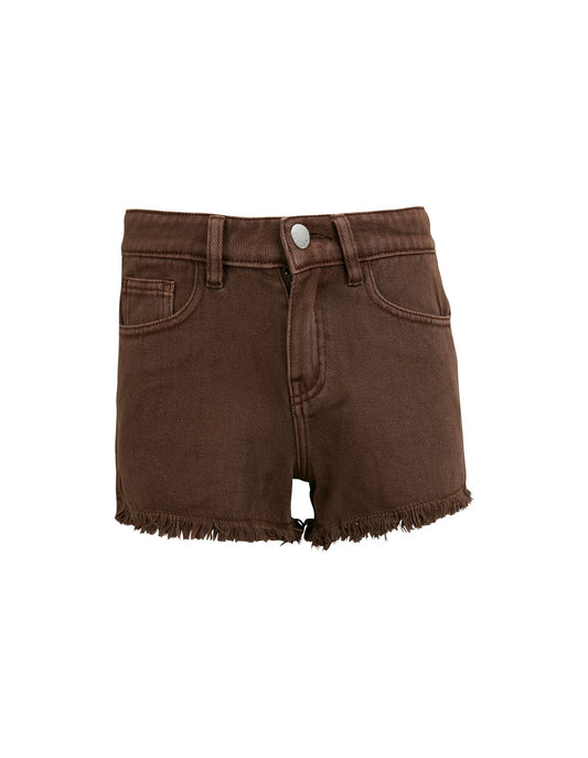 Callie Shorts in Brown - Lucky Last! (Size 5)