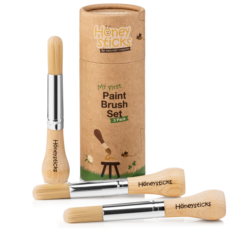 Honeysticks My First Paint Brush Set - 3 Pack